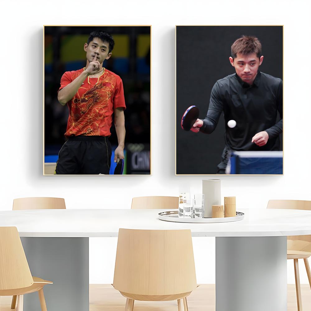 table tennis Zhang Jike Poster - Table Tennis Zhang Jike ulasan dan harga
