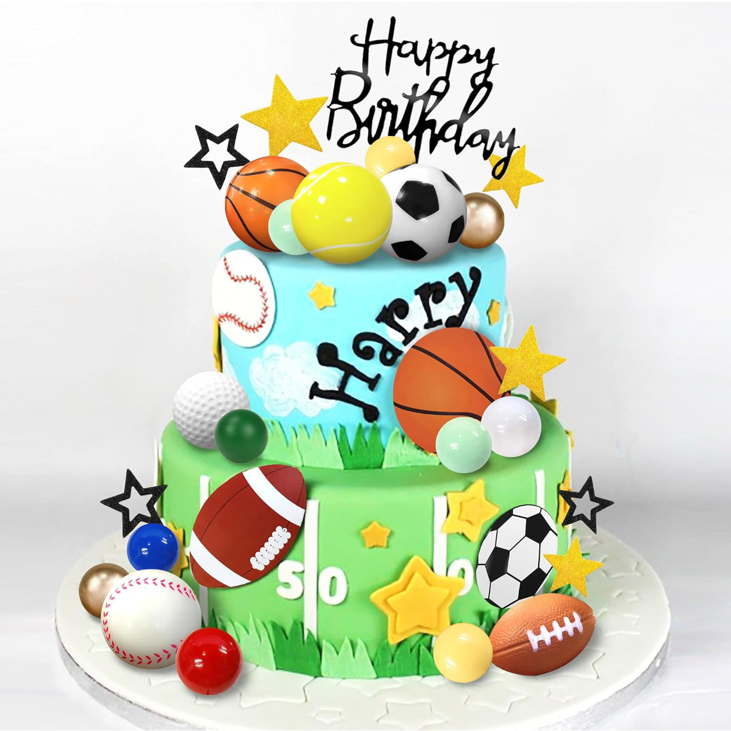 37PCS Sports Cake Decoration w - Table Tennis Zhang Jike ulasan dan harga