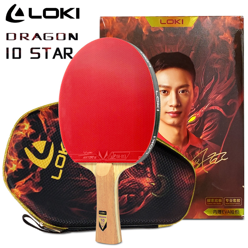 LOKI DRAGON 10 STAR Table Tenn - Table Tennis Zhang Jike ulasan dan harga