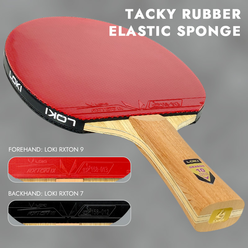LOKI DRAGON 10 STAR Table Tenn - Table Tennis Zhang Jike ulasan dan harga