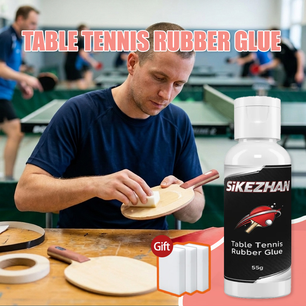 55G Table Tennis Rubber Glue P - Table Tennis Paddle Set ulasan dan harga