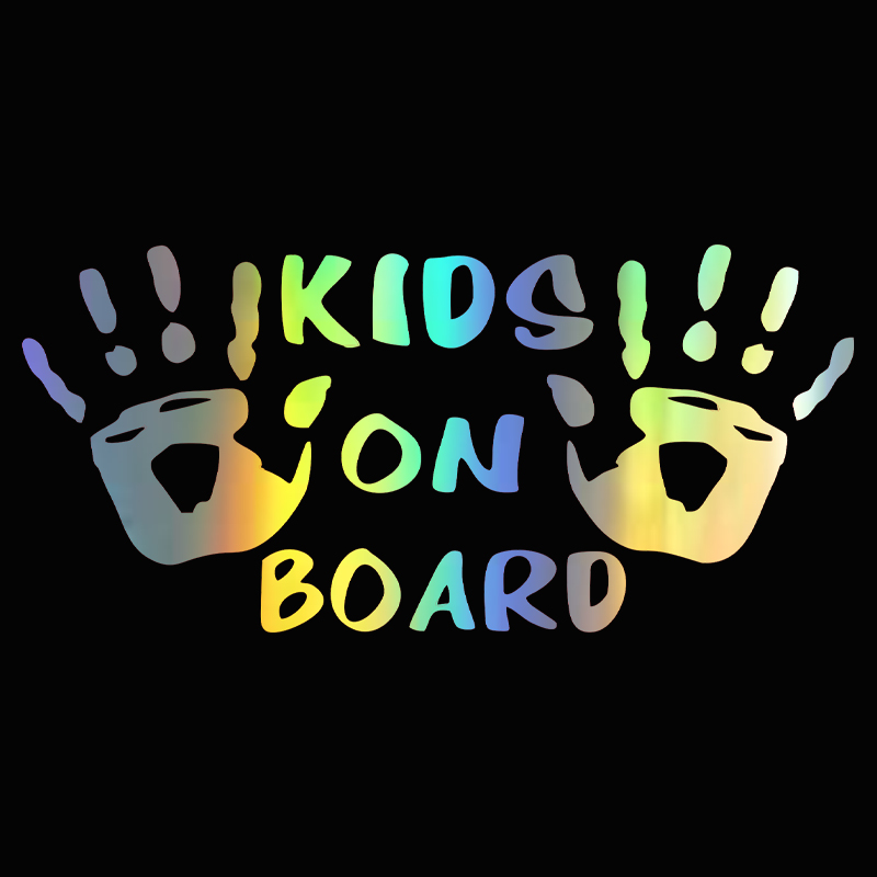 3D Car Sticker KIDS ON BOARD C - Table Tennis Zone ulasan dan harga