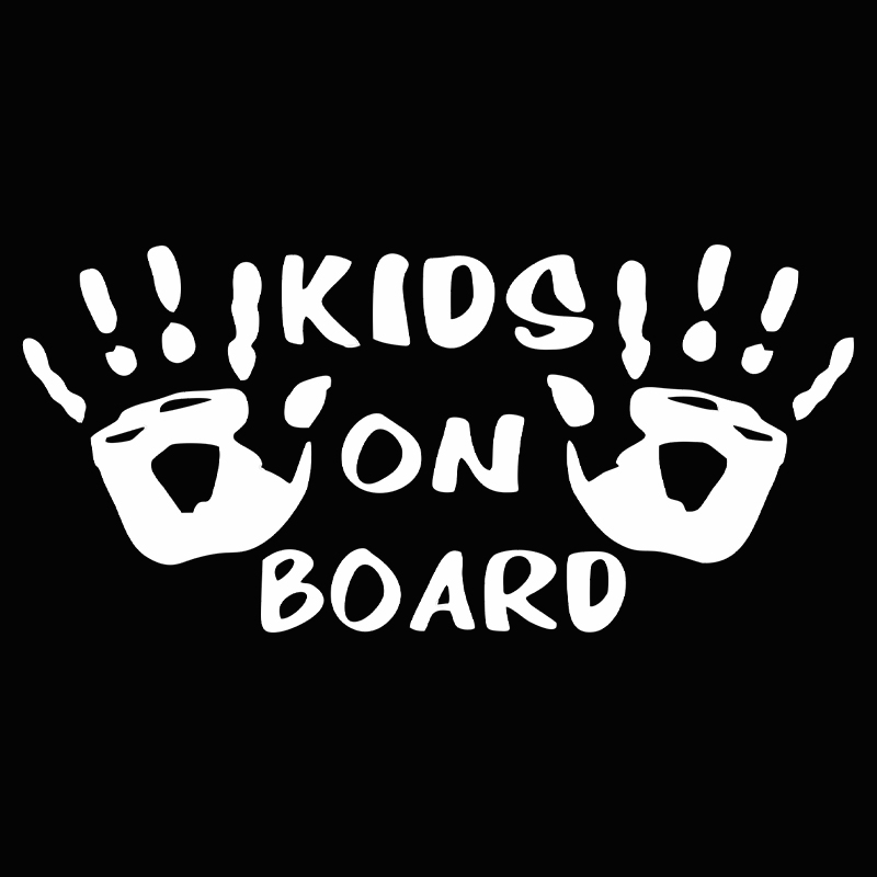 3D Car Sticker KIDS ON BOARD C - Table Tennis Zone ulasan dan harga