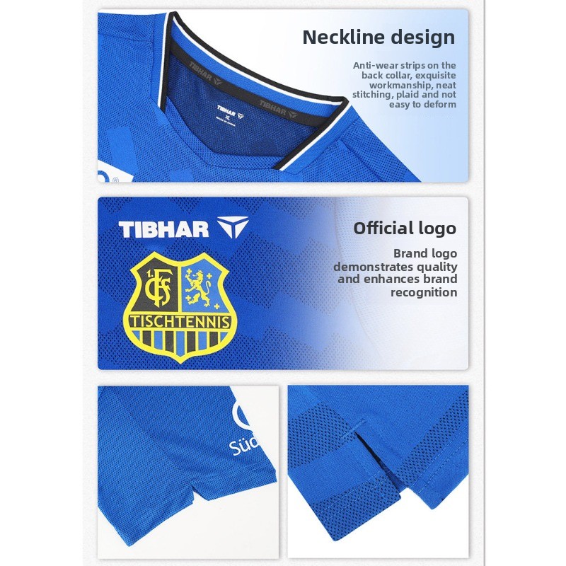 TIBHAR table tennis sportswear - Table Tennis China ulasan dan harga