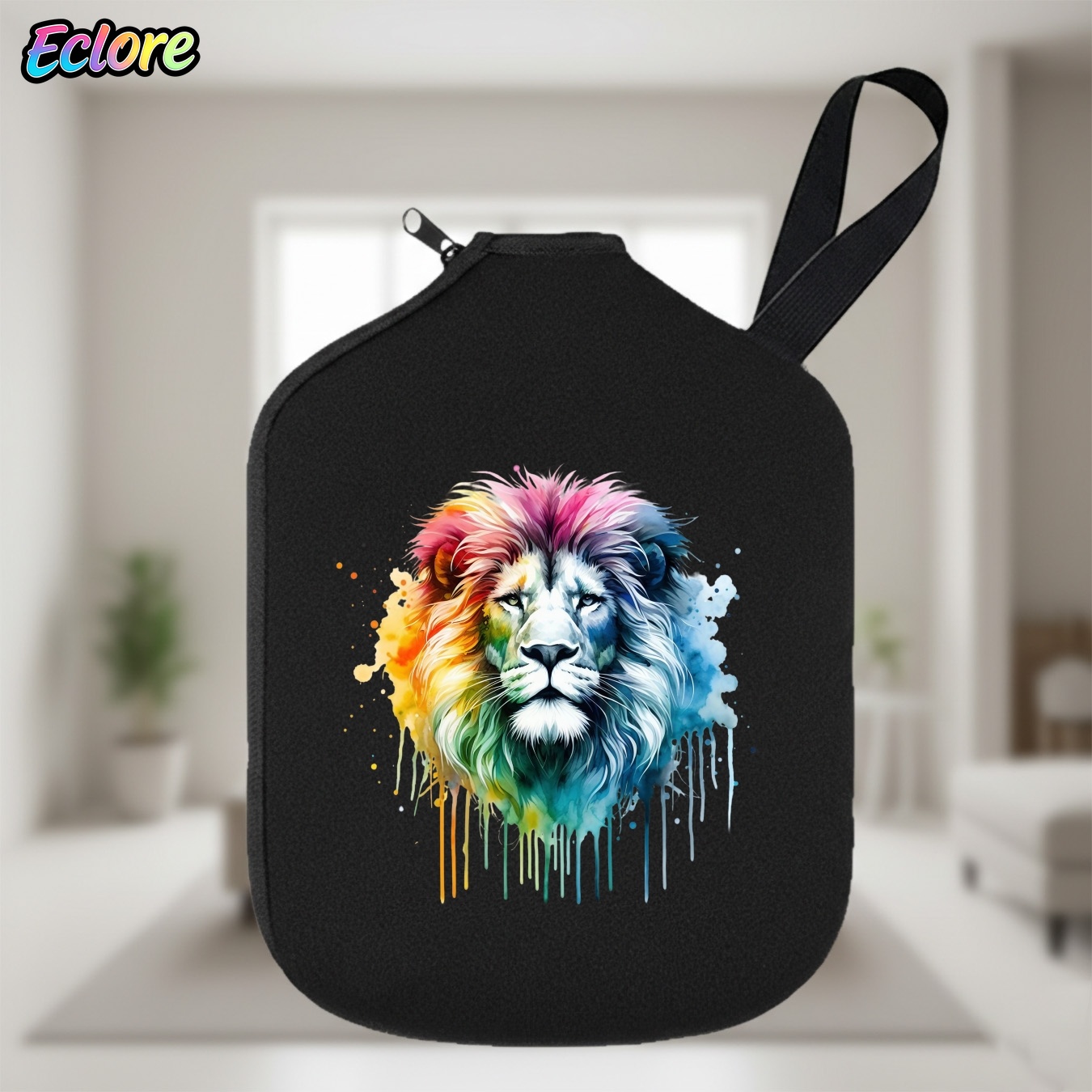 Colorful Watercolor Lion Head  - Table Tennis Table ulasan dan harga