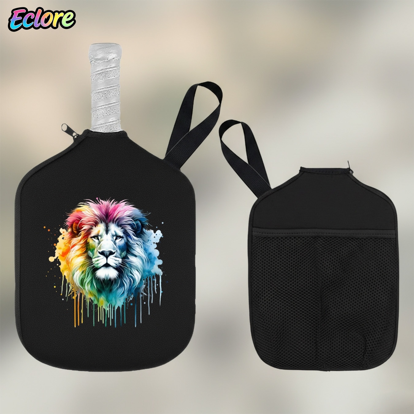 Colorful Watercolor Lion Head  - Table Tennis Table ulasan dan harga