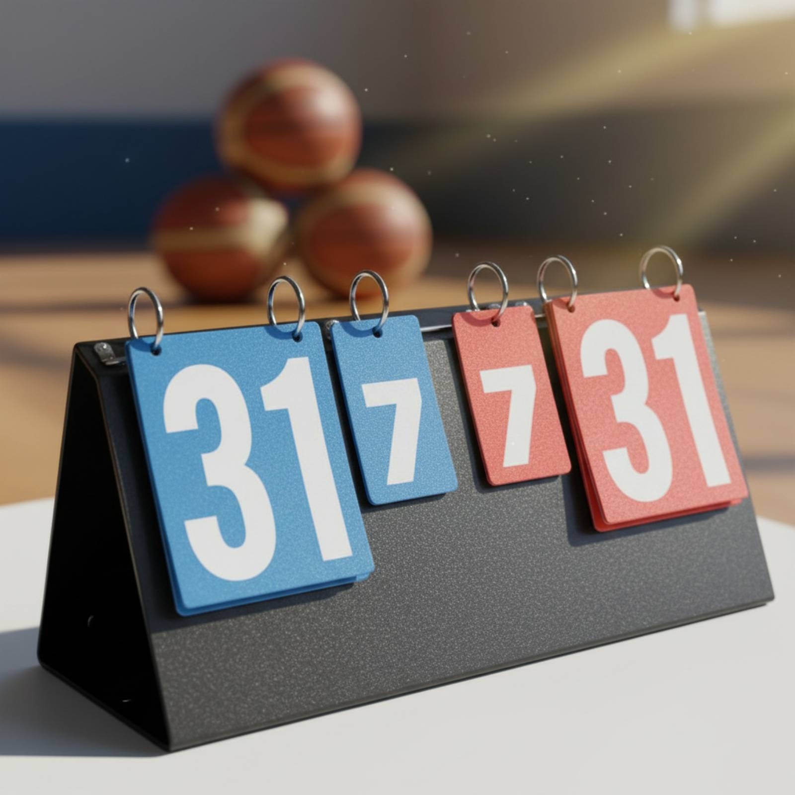 Portable Flip Scoreboard Multi - Table Tennis Table ulasan dan harga