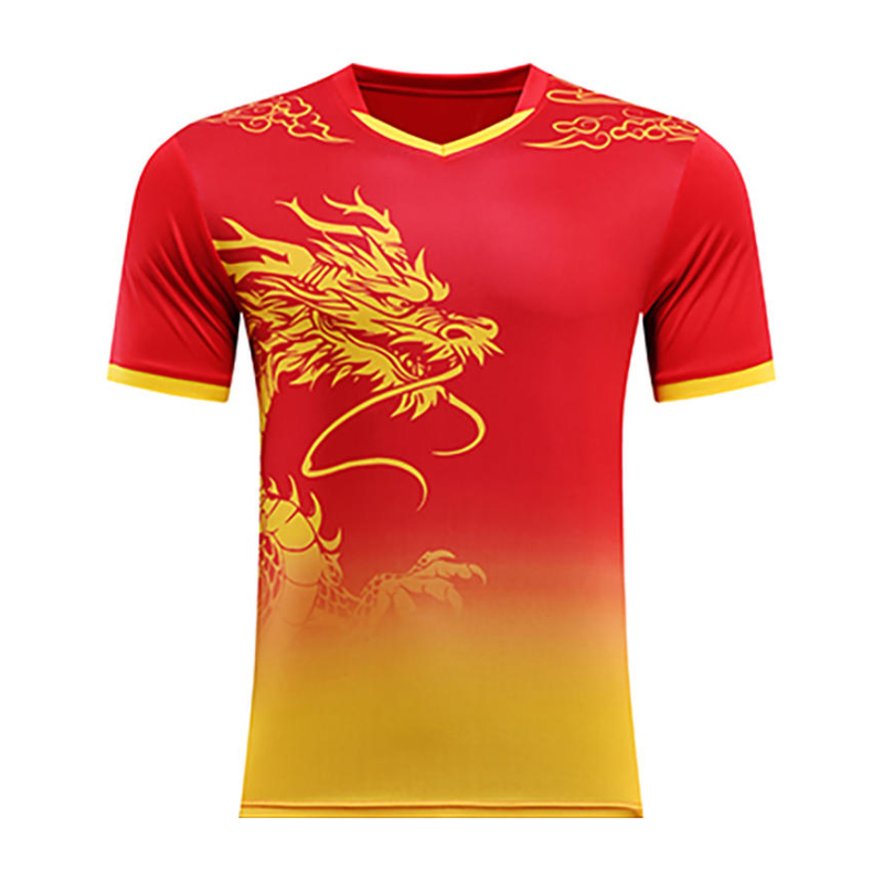 China Dragon Tennis Shirt for  - Table Tennis Zhang Jike ulasan dan harga