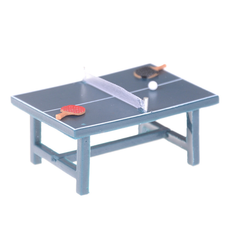 1/12 Dollhouse Miniatures Furn - Table Tennis Reference ulasan dan harga