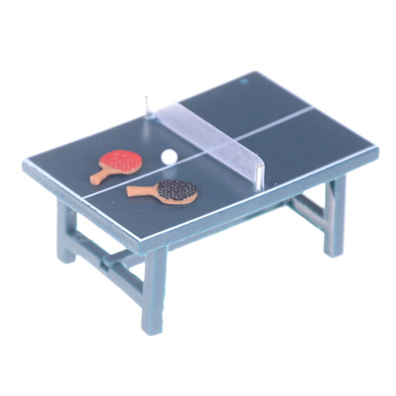 1/12 Dollhouse Miniatures Furn - Table Tennis Reference ulasan dan harga