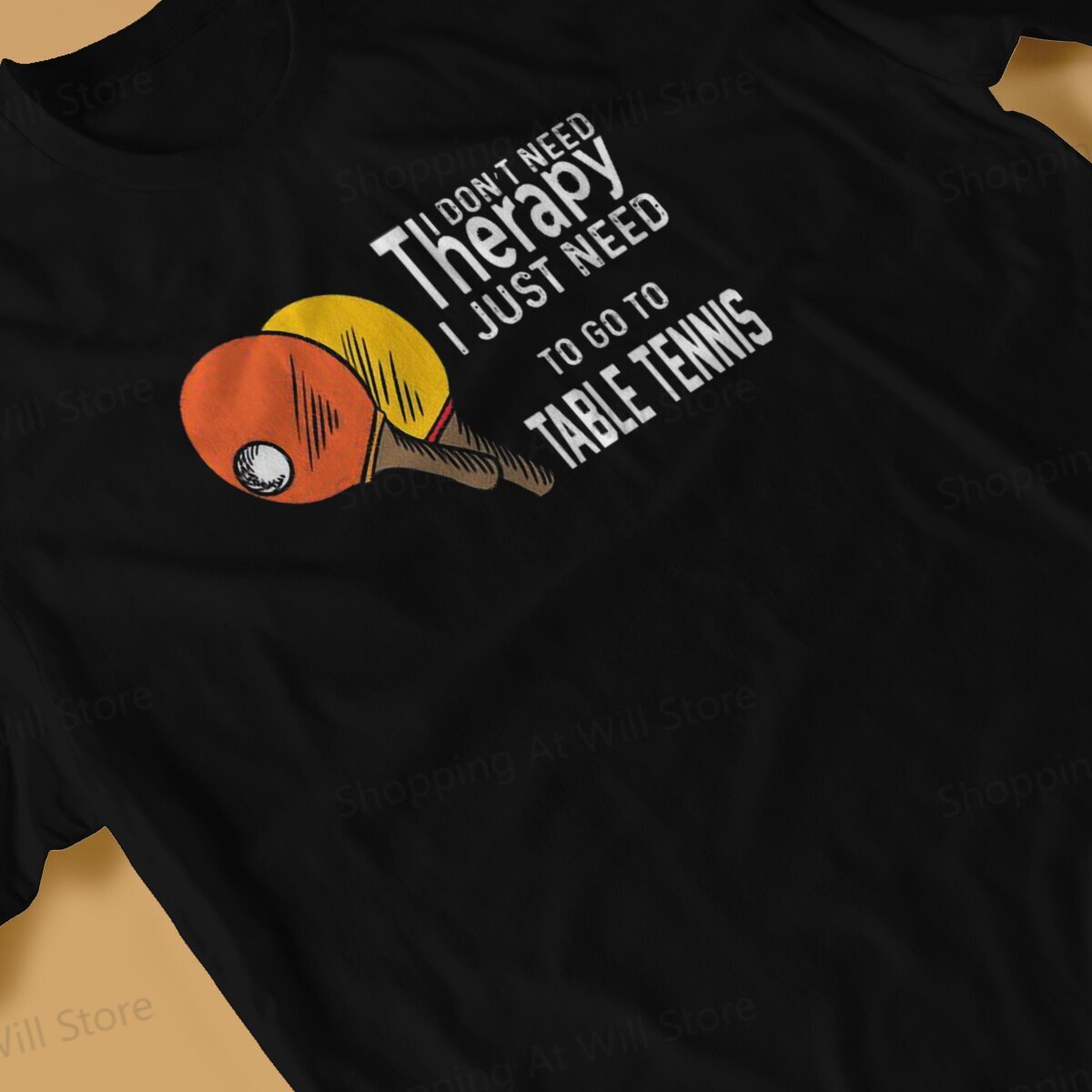 Tops 100% Cotton Leisure Sport - Table Tennis China ulasan dan harga