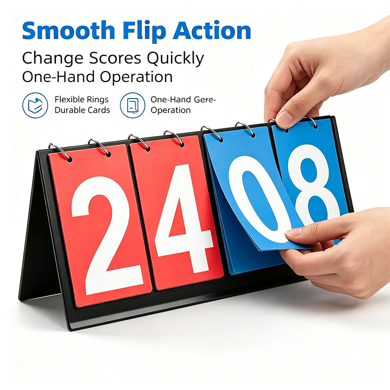 4‑Digit Flip Scoreboard Portab - Table Tennis Ranking ulasan dan harga