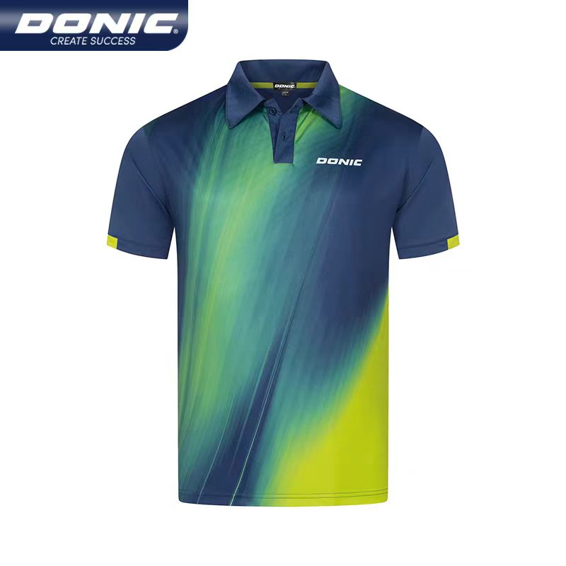 DONIC Table tennis shirt Round - Table Tennis Zhang Jike ulasan dan harga