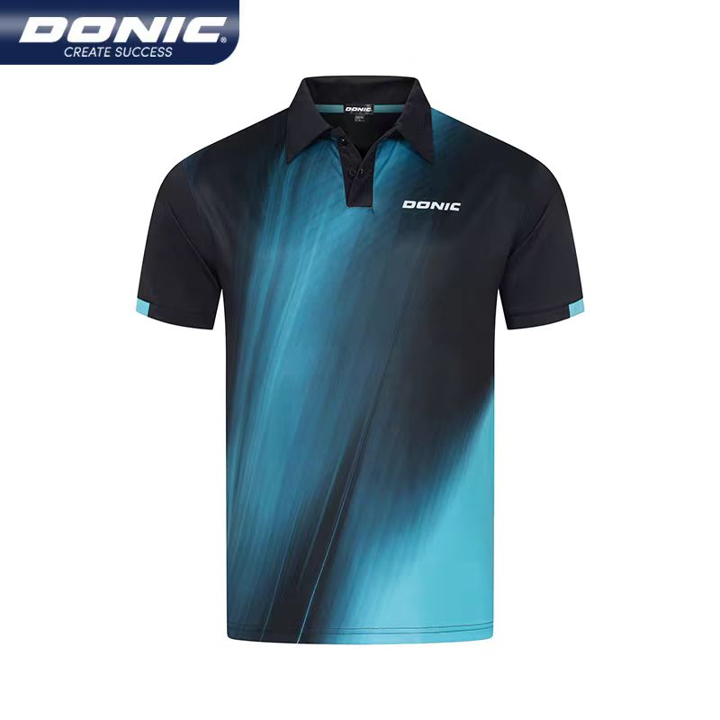 DONIC Table tennis shirt Round - Table Tennis Zhang Jike ulasan dan harga