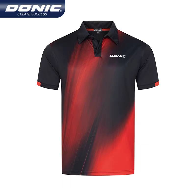 DONIC Table tennis shirt Round - Table Tennis Zhang Jike ulasan dan harga