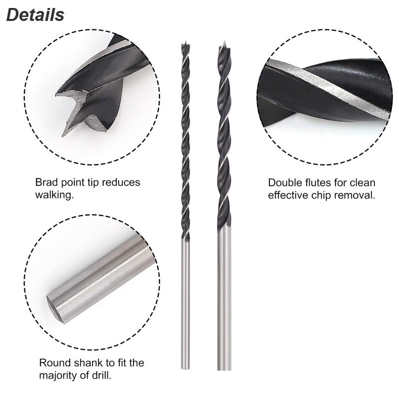 Brad Point Drill Bit Set Extra - Table Tennis Zone ulasan dan harga