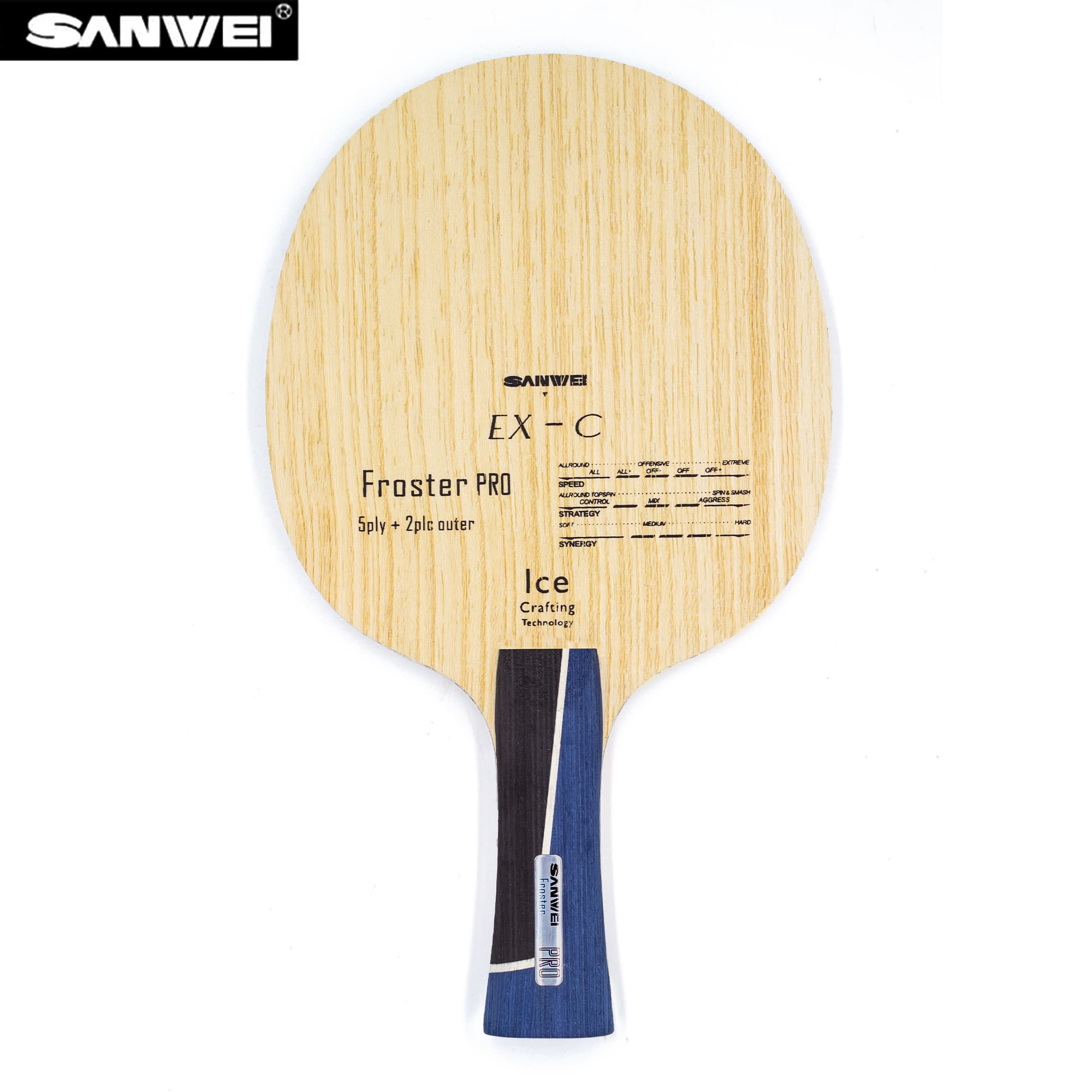 SANWEI ALC Table Tennis Blade  - Table Tennis Table ulasan dan harga