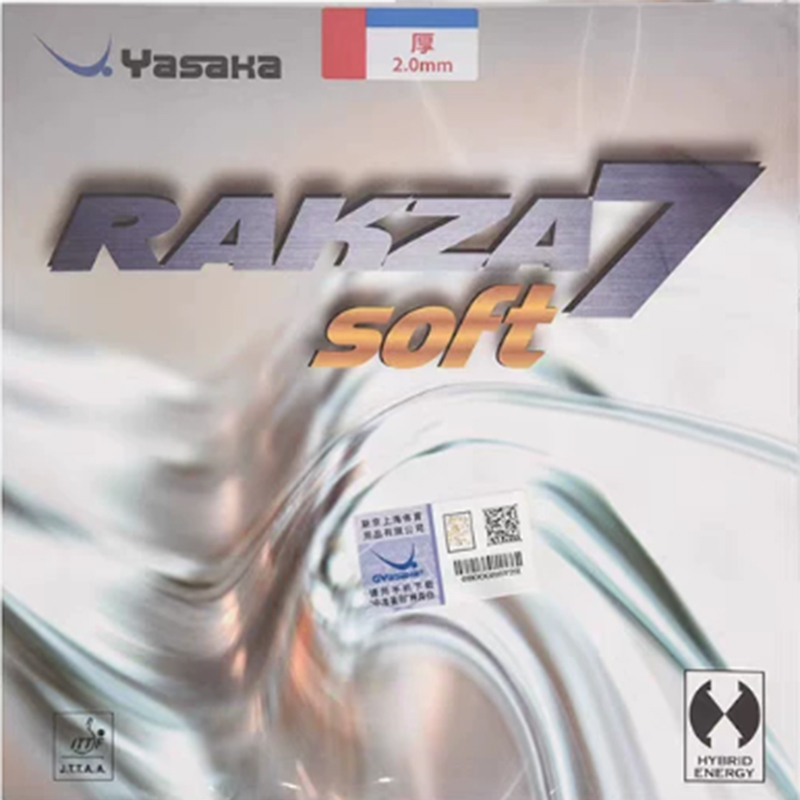 original yasaka RAKZA 7 soft ( - Table Tennis Paddle Set ulasan dan harga