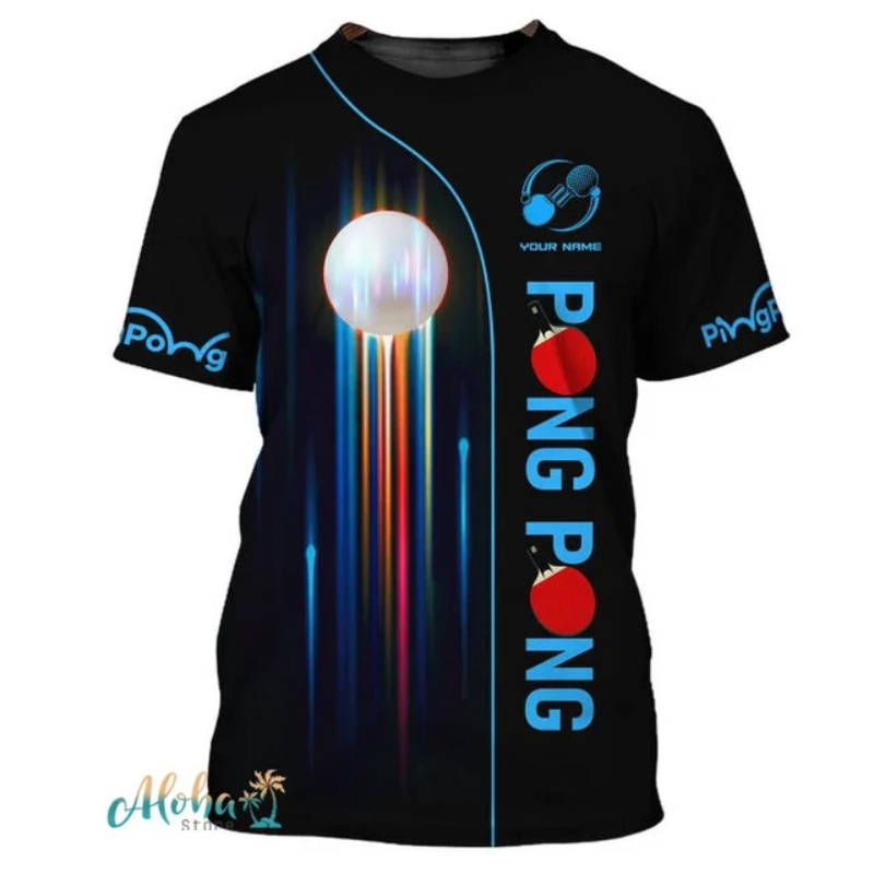 Full Print Ping Pong Tshirts F - Table Tennis China ulasan dan harga